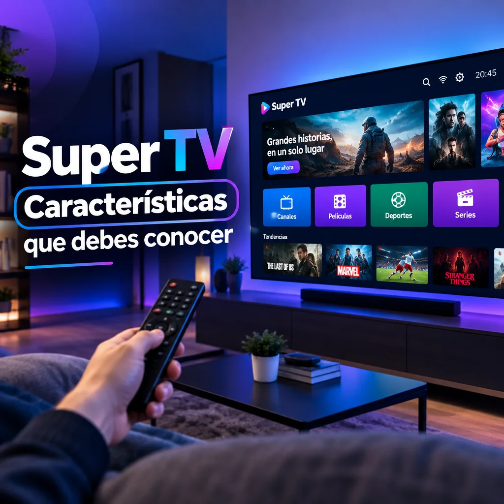 Principales características de Super TV que debes conocer